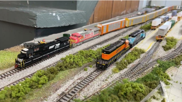 n scale trains​