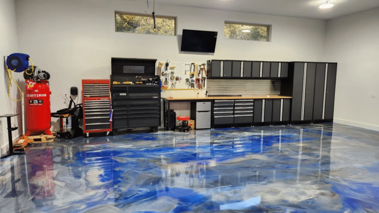 Metallic Epoxy Coating: A Stylish and Durable Flooring Solution