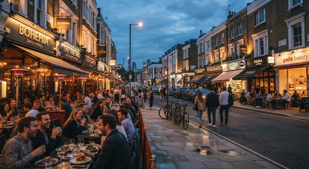 northcote road restaurants